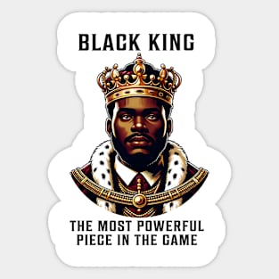 Black King - Black Man Sticker